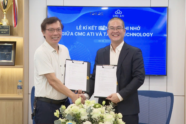 TAKAS Technology bắt tay CMC ATI thúc đẩy AI tại Việt Nam- Ảnh 1. TAKAS Technology bắt tay CMC ATI thúc đẩy AI tại Việt Nam- Ảnh 1.