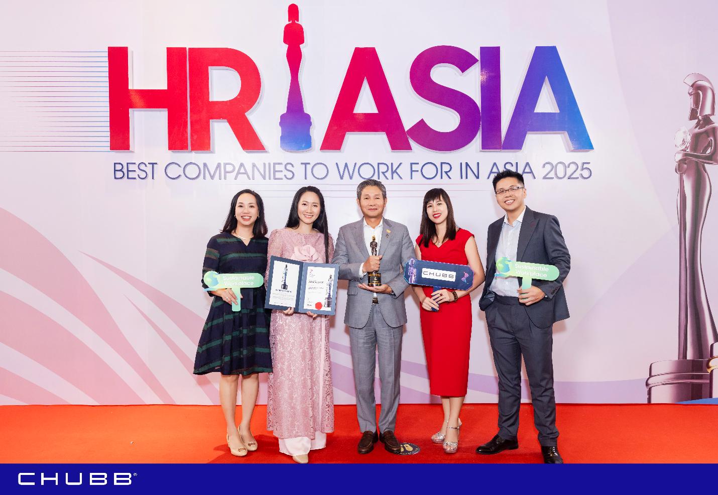 Chubb Life Việt Nam 6 năm liên tiếp được vinh danh “Nơi làm việc tốt nhất Châu Á”- Ảnh 1.