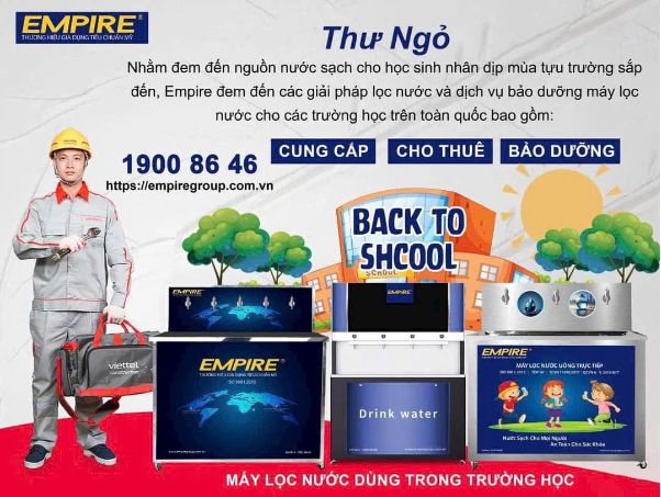 Empire tiên phong công nghệ lọc nước xanh cho cộng đồng- Ảnh 3. Empire tiên phong công nghệ lọc nước xanh cho cộng đồng- Ảnh 3.