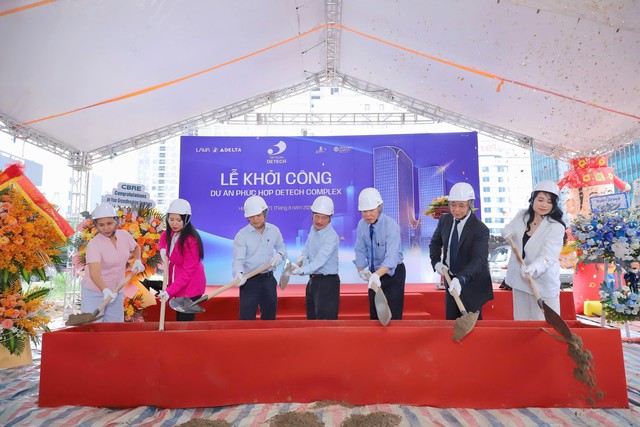 Tập đoàn DETECH khởi công dự án phức hợp văn phòng cao cấp DETECH COMPLEX- Ảnh 1. Tập đoàn DETECH khởi công dự án phức hợp văn phòng cao cấp DETECH COMPLEX- Ảnh 1.