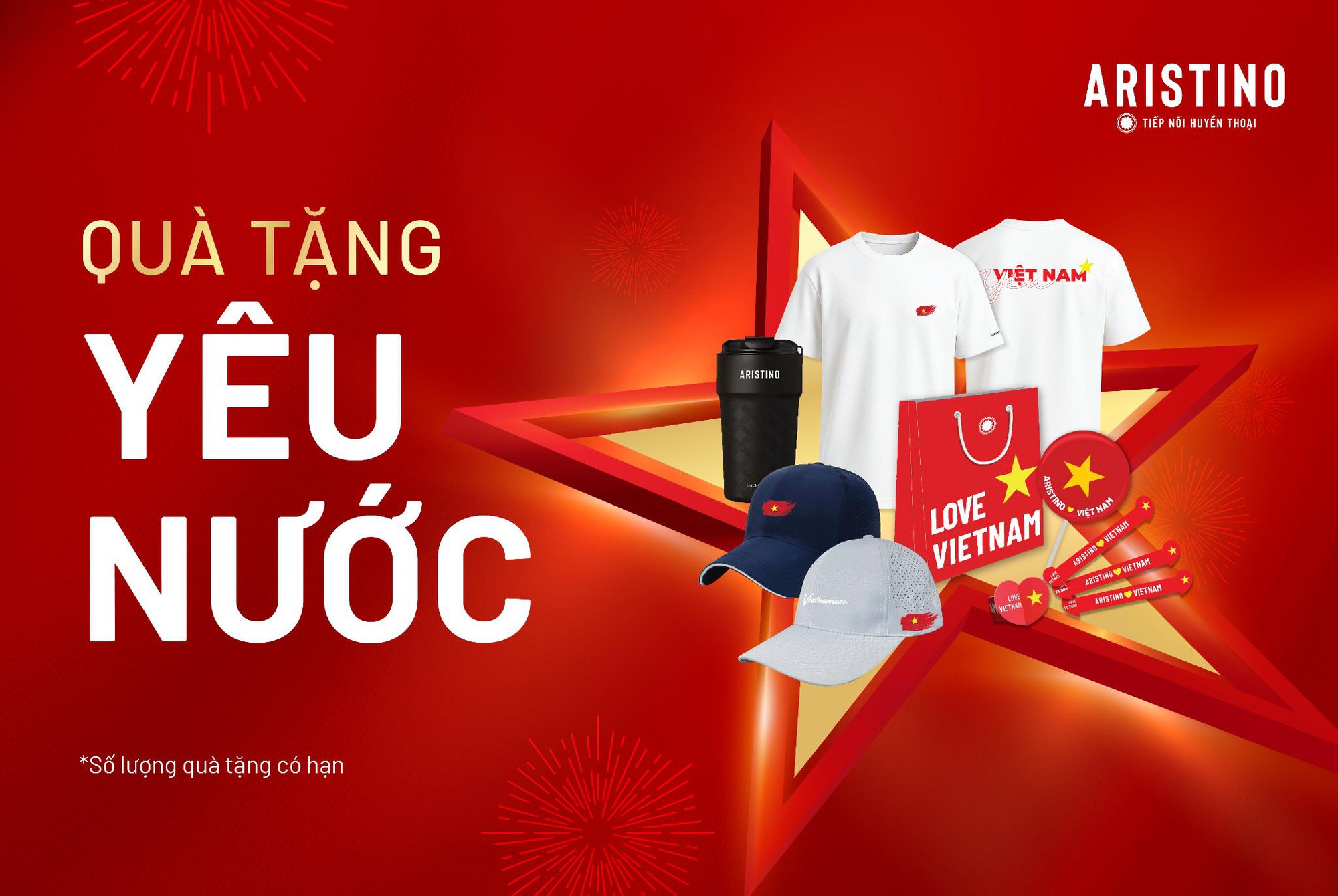 Aristino tri ân khách hàng dịp Quốc khánh và chung tay vì trẻ em khuyết tật- Ảnh 1.
