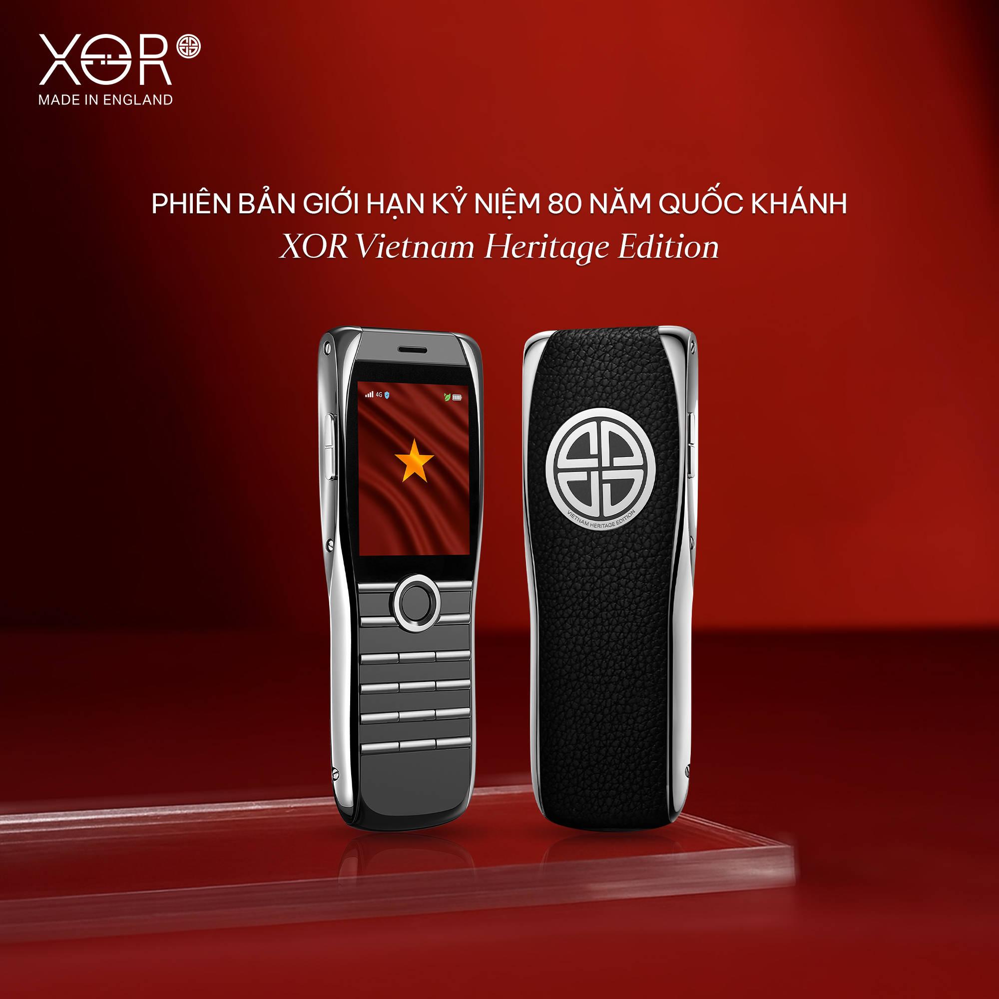 Lần đầu quốc kỳ Việt Nam xuất hiện trên điện thoại xa xỉ Anh Quốc XOR- Ảnh 1. Lần đầu quốc kỳ Việt Nam xuất hiện trên điện thoại xa xỉ Anh Quốc XOR- Ảnh 1.