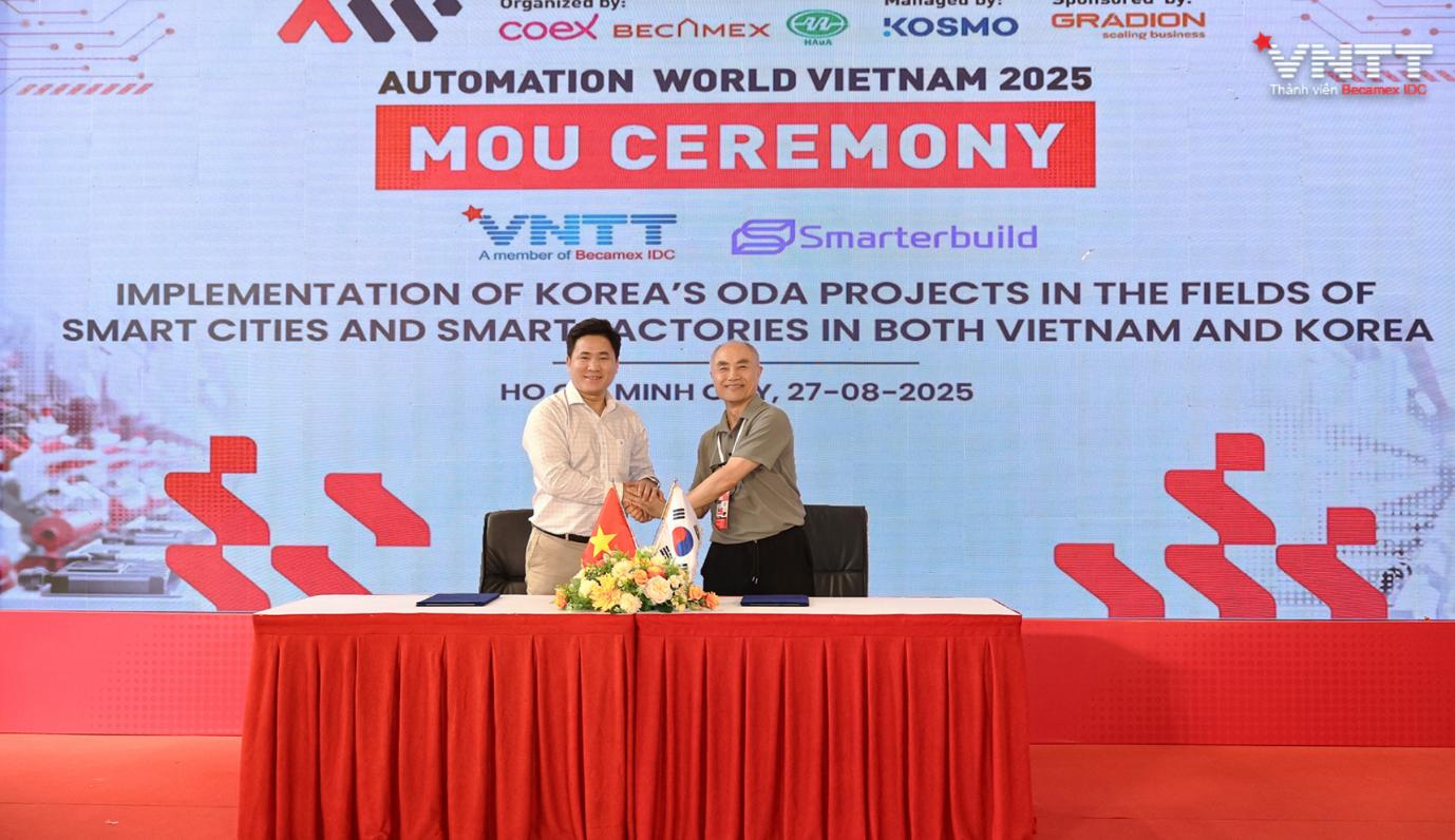 VNTT và SmarterBuild hợp tác phát triển Thành phố - Công nghiệp Thông minh- Ảnh 1.