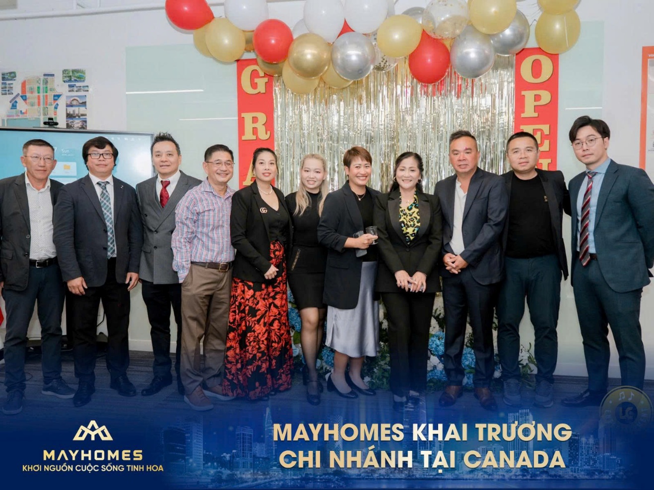 Mayhomes khai trương văn phòng tại Canada: Khẳng định tầm nhìn toàn cầu của BĐS Việt- Ảnh 1. Mayhomes khai trương văn phòng tại Canada: Khẳng định tầm nhìn toàn cầu của BĐS Việt- Ảnh 1.