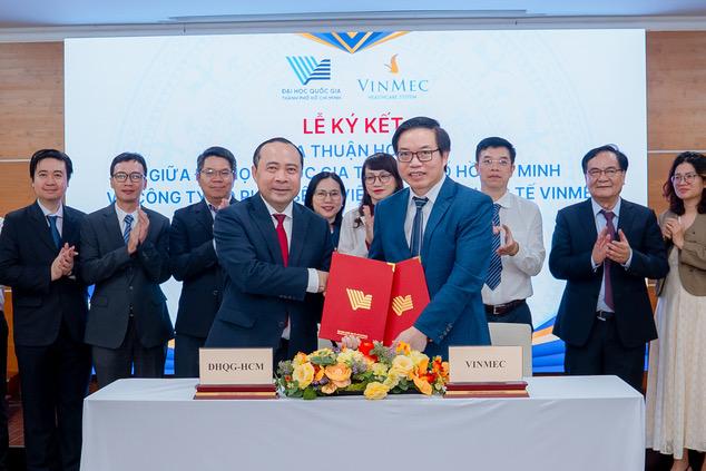 Vinmec và Đại học Quốc gia TP.HCM hợp tác chiến lược nâng cao chất lượng y tế- Ảnh 3.