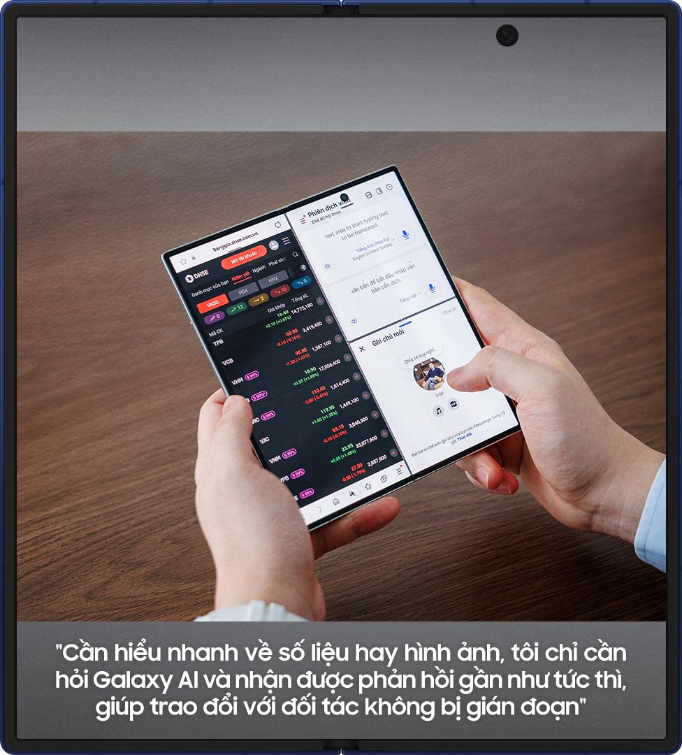 Unfold Club: Làm việc thông minh, quyết định nhanh - Bí quyết cùng Galaxy Z Fold7 của doanh nhân Phạm Sơn Tùng- Ảnh 4.