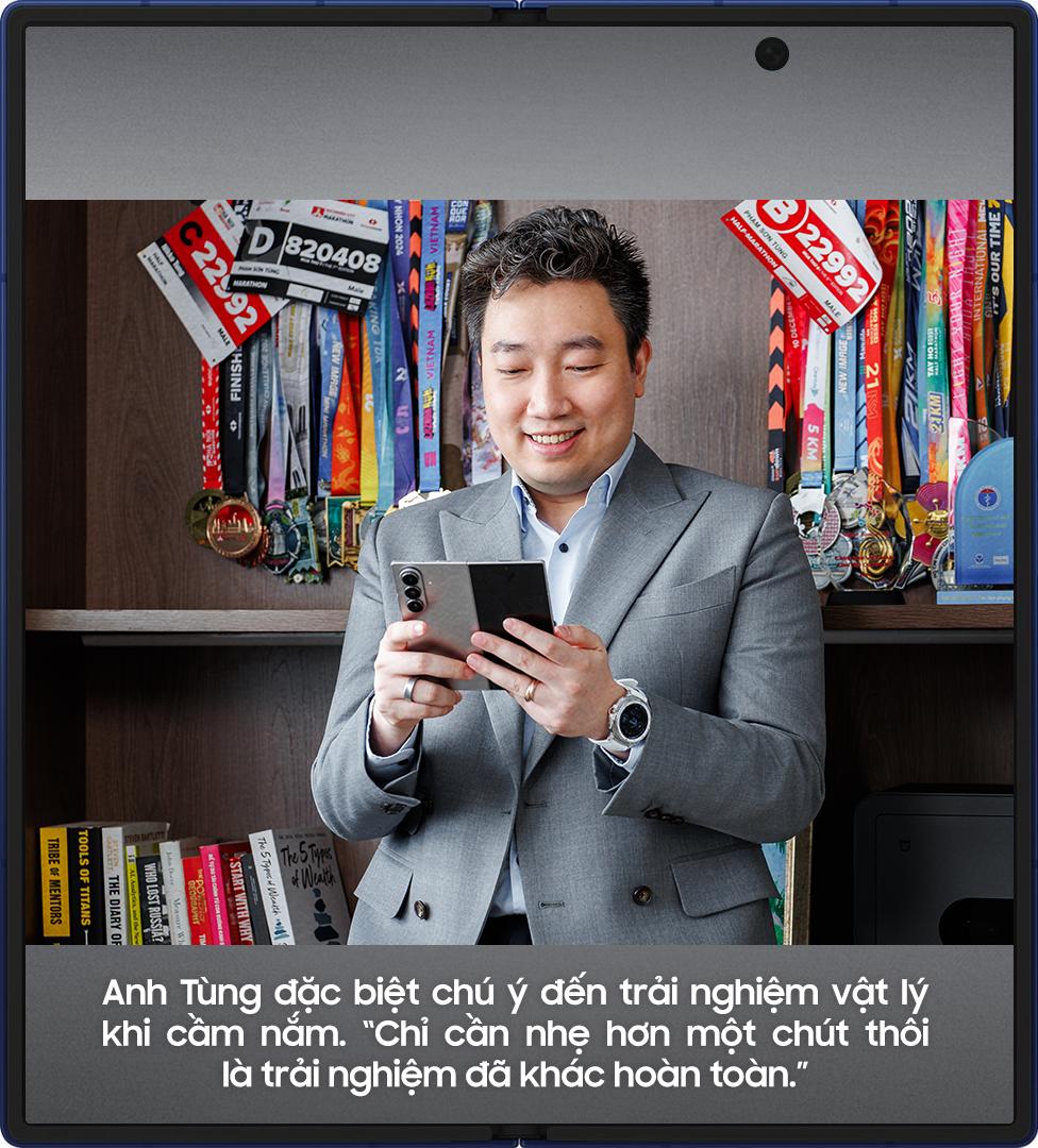 Unfold Club: Làm việc thông minh, quyết định nhanh - Bí quyết cùng Galaxy Z Fold7 của doanh nhân Phạm Sơn Tùng- Ảnh 10.