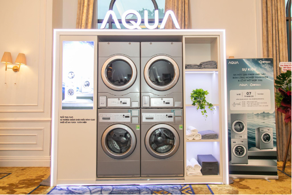 AQUA – Giải pháp đầu tư hiệu quả cho dịch vụ giặt ủi- Ảnh 1.
