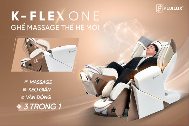Ghế massage K-FLEX ONE của FujiLux – Đị…