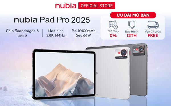 Nubia Pad Pro 2025 - Đột phá công nghệ với sức mạnh Snapdragon 8 Gen 3 - Ảnh 1.