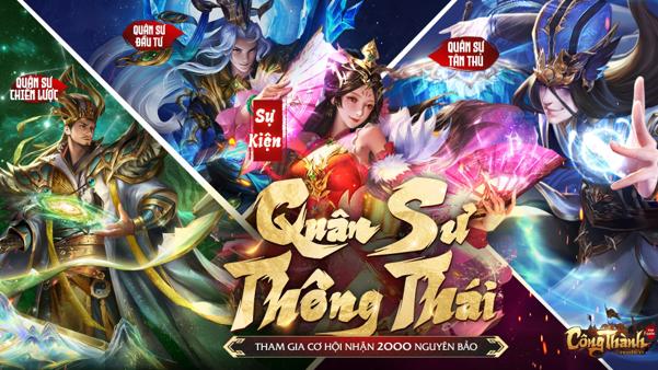 5 lý do khiến Tam Quốc Công Thành Truyền Kỳ đang là điểm hẹn mới của game thủ- Ảnh 2. 5 lý do khiến Tam Quốc Công Thành Truyền Kỳ đang là điểm hẹn mới của game thủ- Ảnh 2.