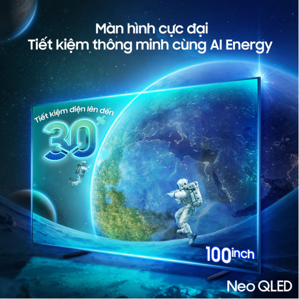 Thăng hạng Samsung AI TV, nâng tầm phong cách sống tương lai - Ảnh 3. Thăng hạng Samsung AI TV, nâng tầm phong cách sống tương lai - Ảnh 3.