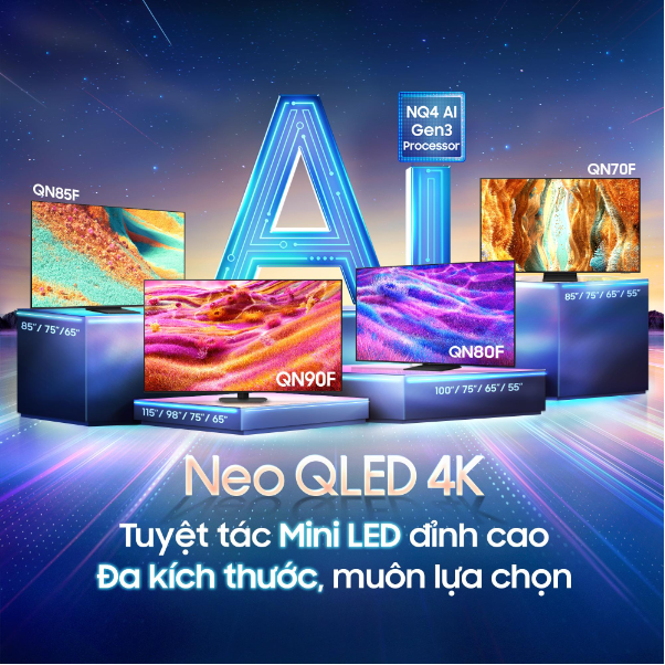 Thăng hạng Samsung AI TV, nâng tầm phong cách sống tương lai - Ảnh 7. Thăng hạng Samsung AI TV, nâng tầm phong cách sống tương lai - Ảnh 7.
