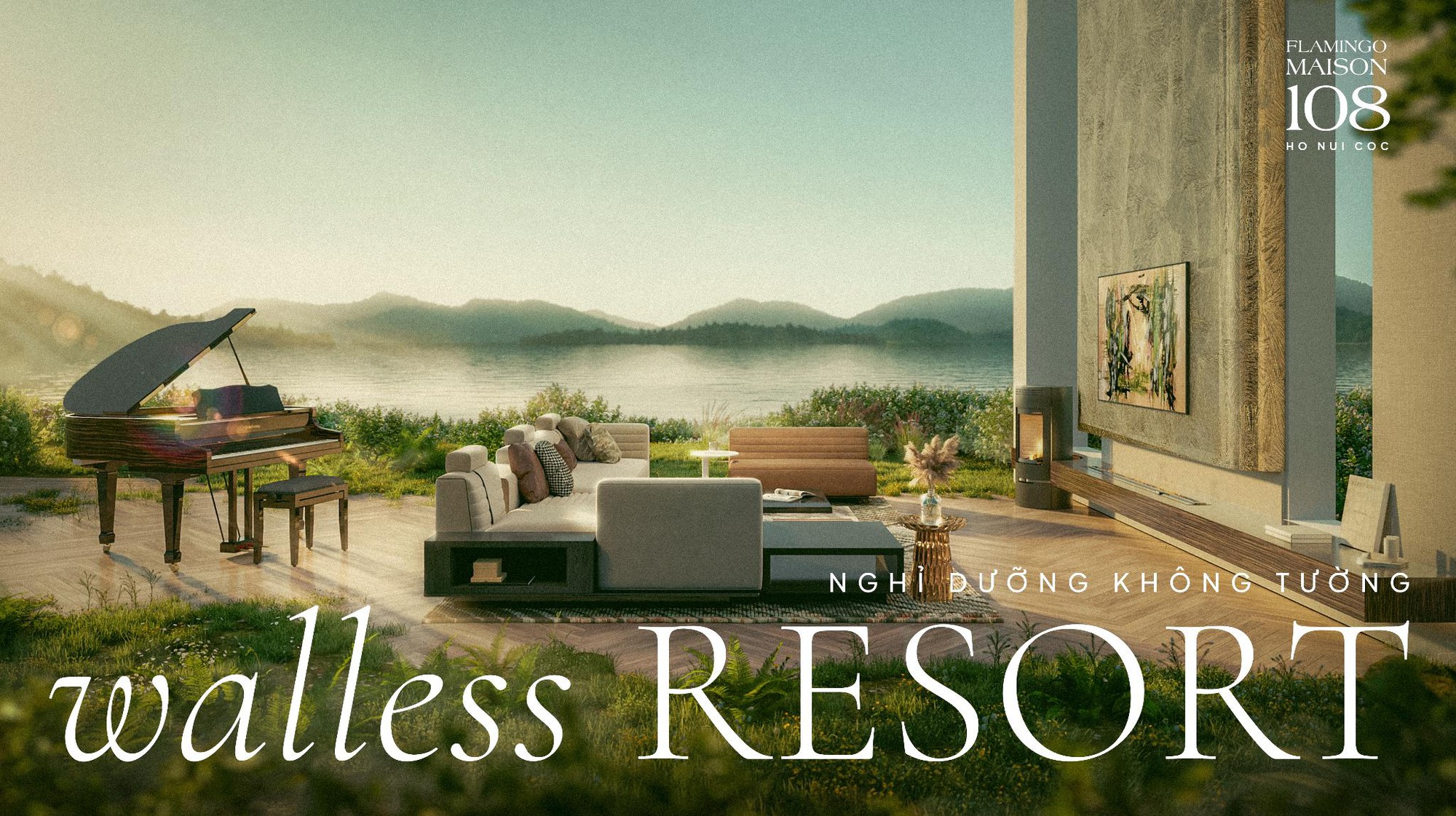 Walless Resort - Concept nghỉ dưỡng “không tường” táo bạo bởi Flamingo Holdings- Ảnh 1.