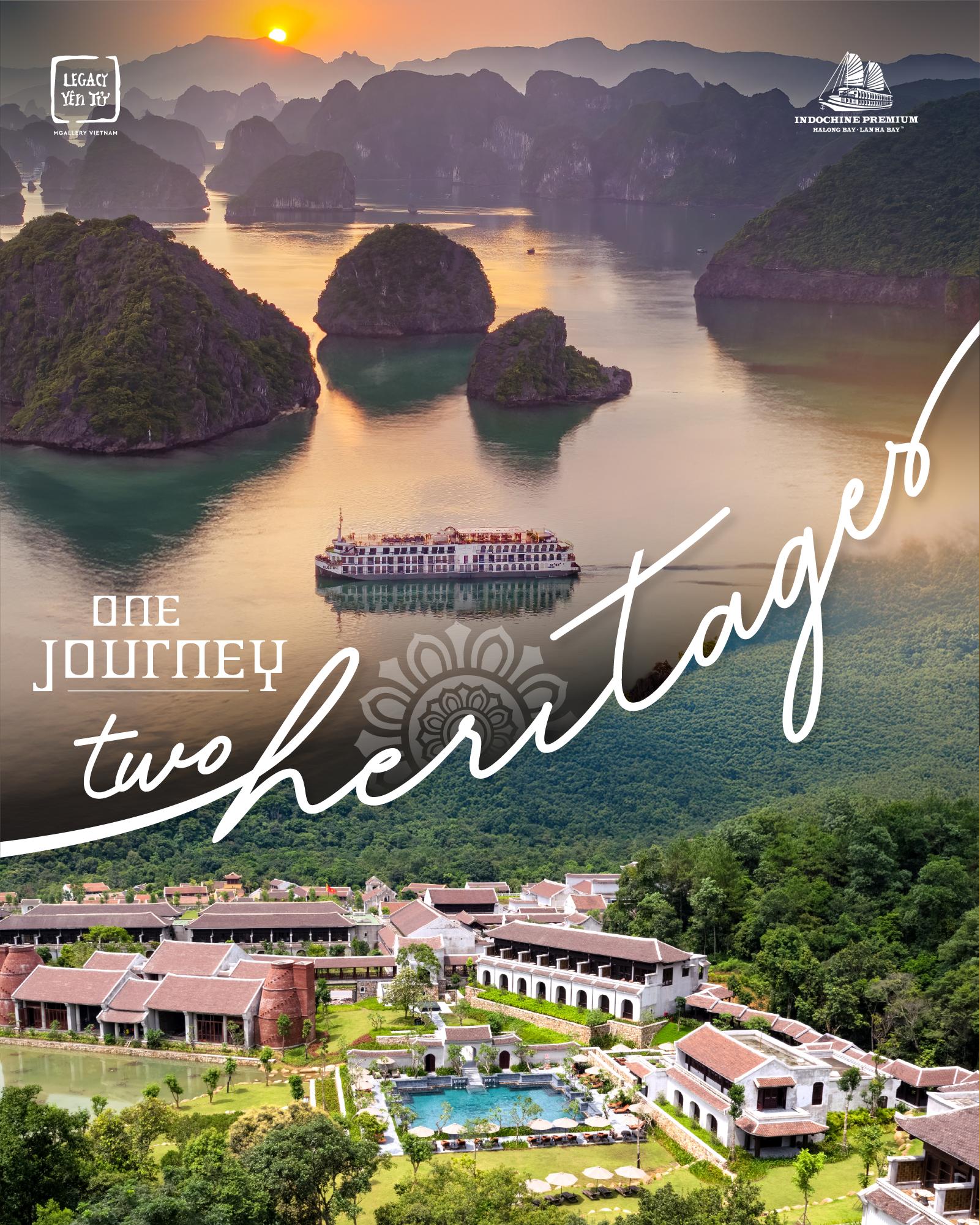 Du thuyền sang trọng hàng đầu Việt Nam ra mắt package ưu đãi “Một điểm đến - Hai Di sản” - Ảnh 1.