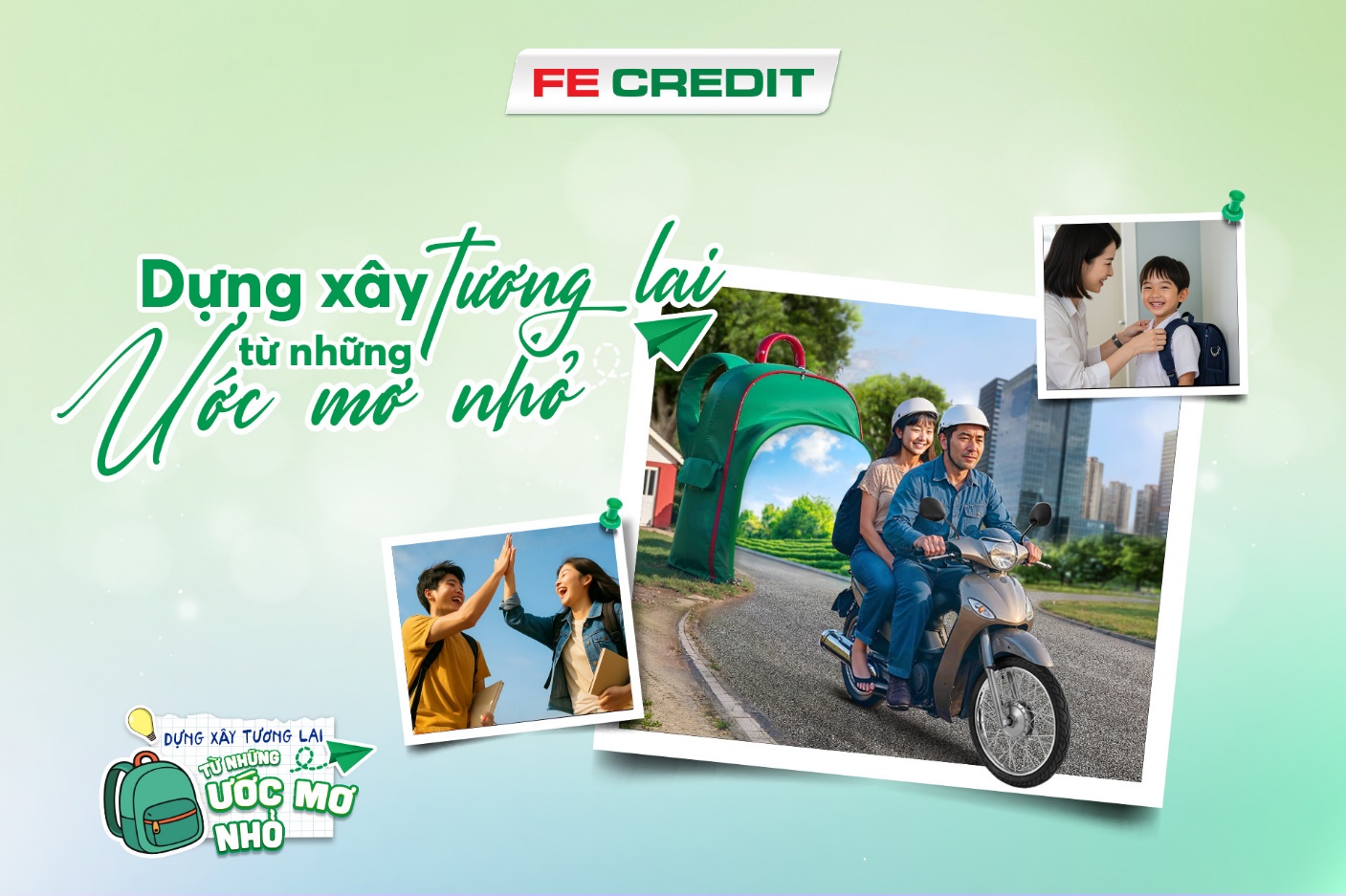 FE CREDIT đồng hành cùng người trẻ mùa tựu trường với gói ưu đãi vay mua xe máy- Ảnh 2. FE CREDIT đồng hành cùng người trẻ mùa tựu trường với gói ưu đãi vay mua xe máy- Ảnh 2.