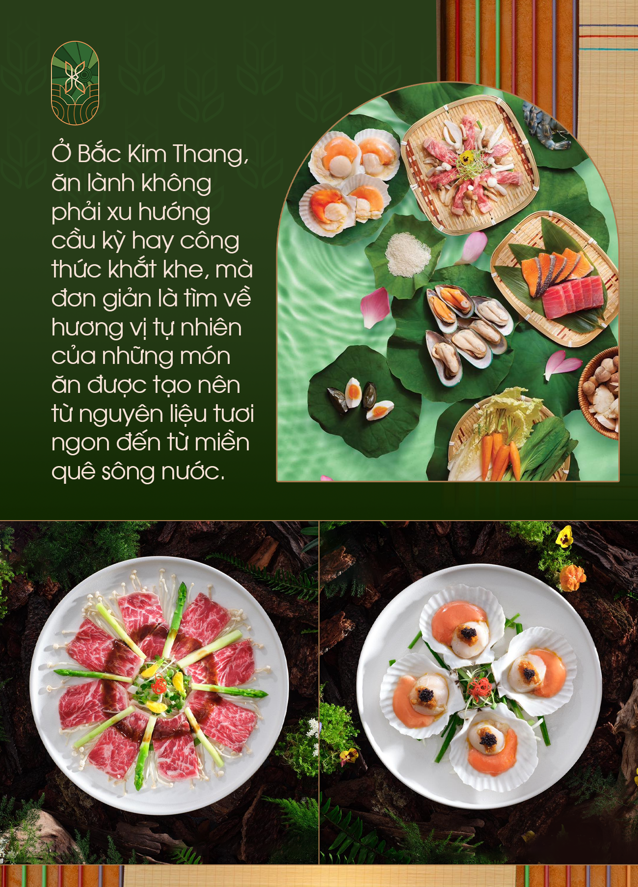 Từ câu hát dân gian đến mô hình ẩm thực hiện đại: Bắc Kim Thang tái định nghĩa “ăn lành” của người Việt - Ảnh 3.