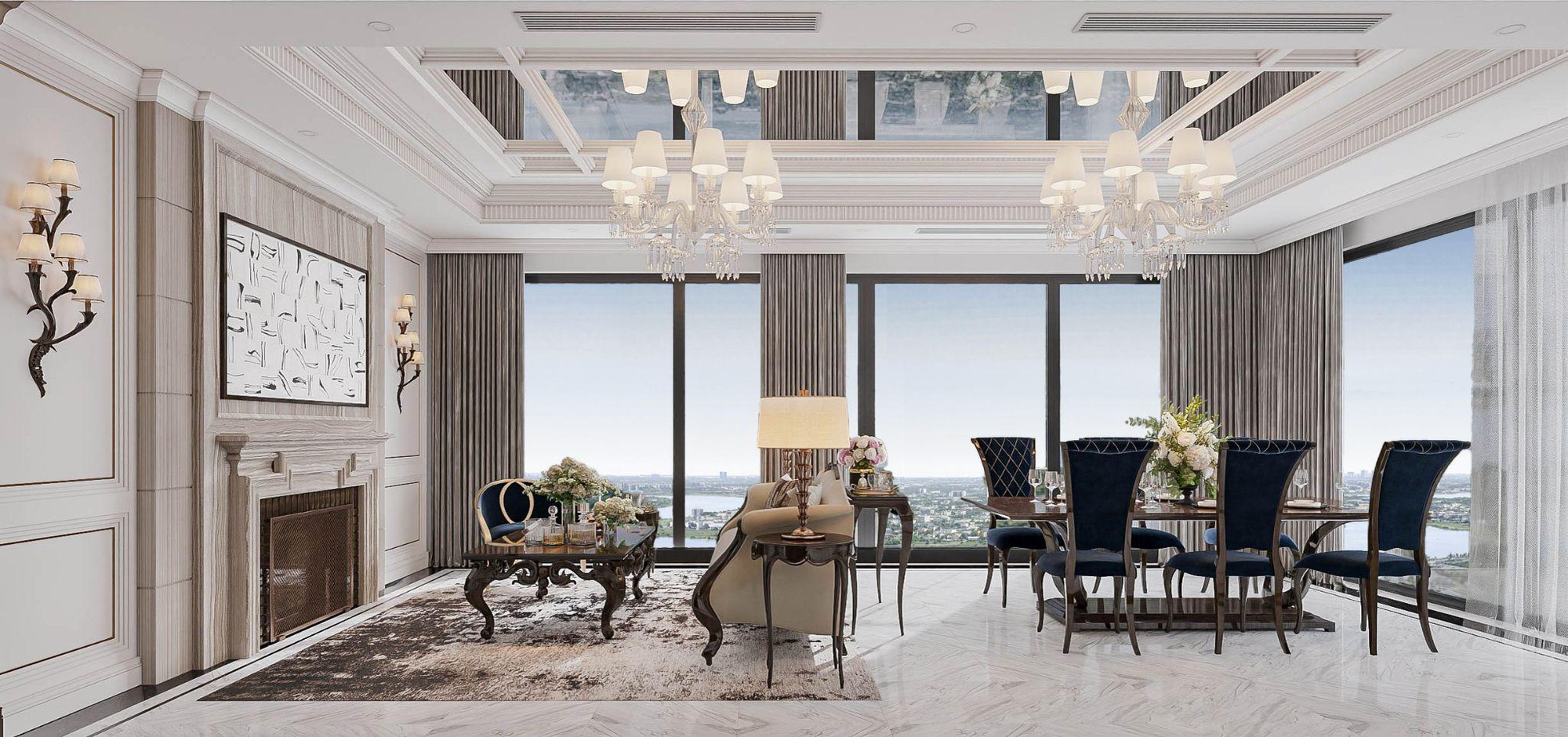 Cận cảnh căn hộ cao cấp tại thành phố sinh thái khoáng nóng Alumi-Alluvia City- Ảnh 2.