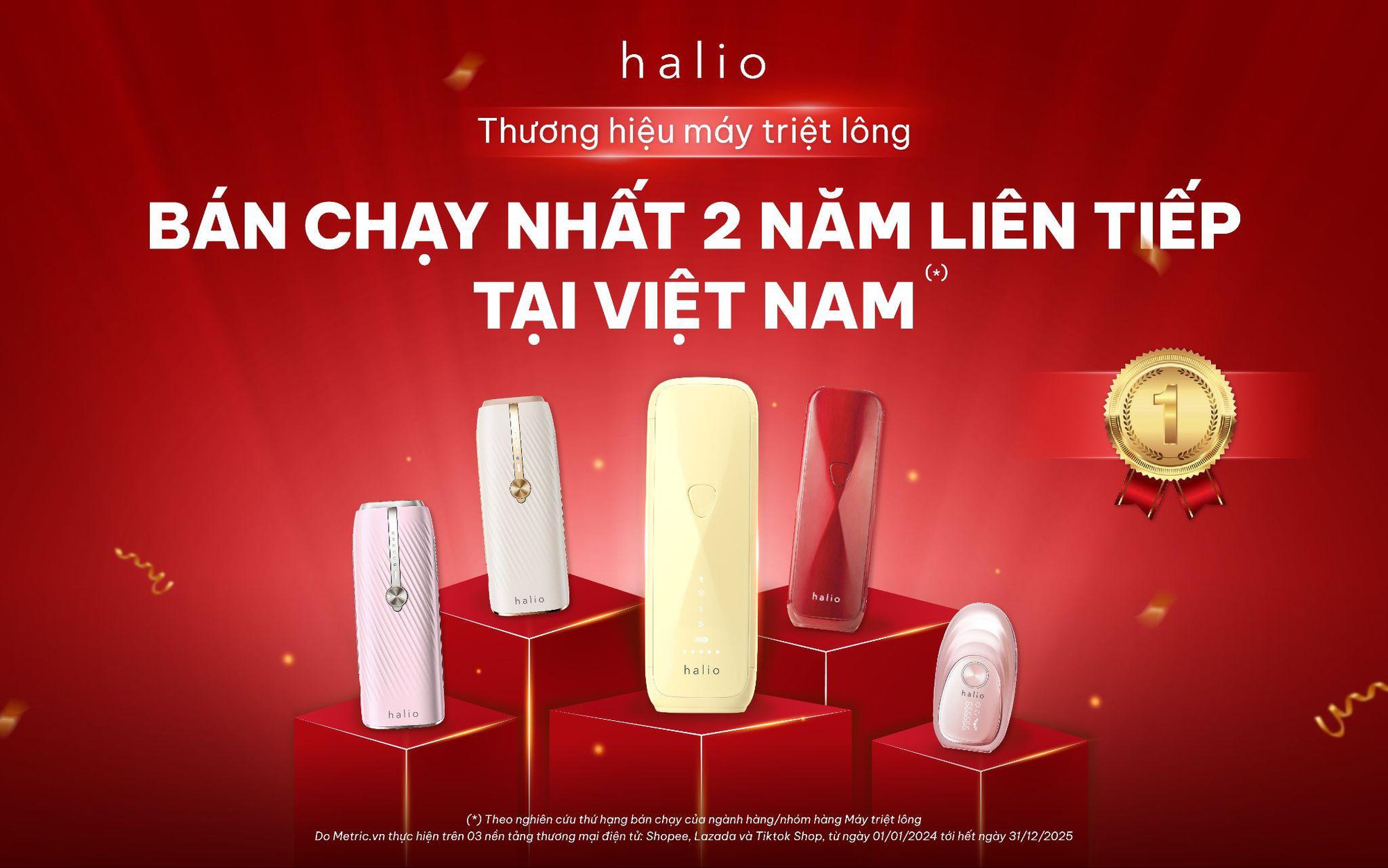 Halio dẫn đầu dòng máy triệt lông cá nhân 2 năm liên tiếp tại Việt Nam- Ảnh 3.