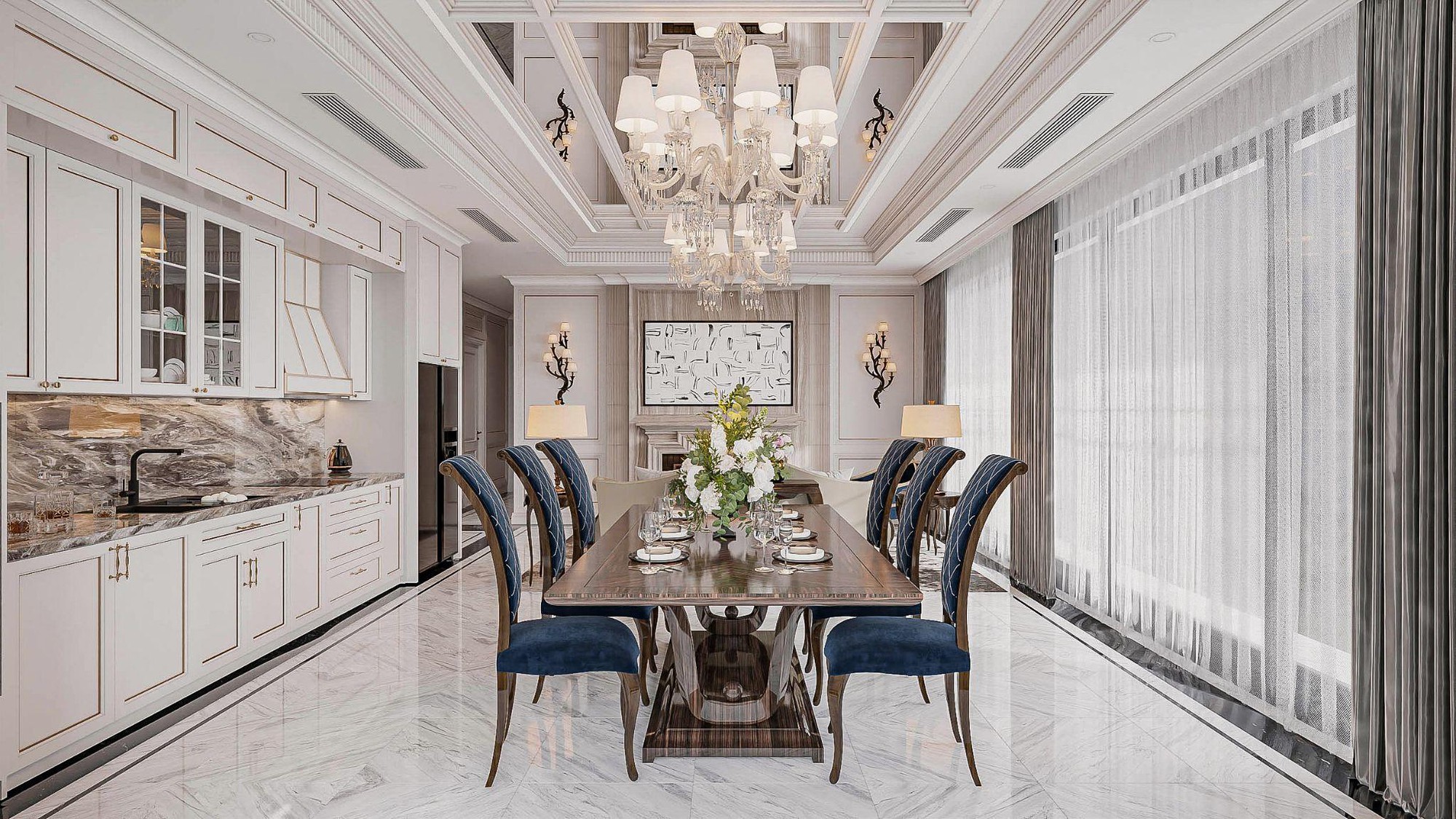 Cận cảnh căn hộ cao cấp tại thành phố sinh thái khoáng nóng Alumi-Alluvia City- Ảnh 5.