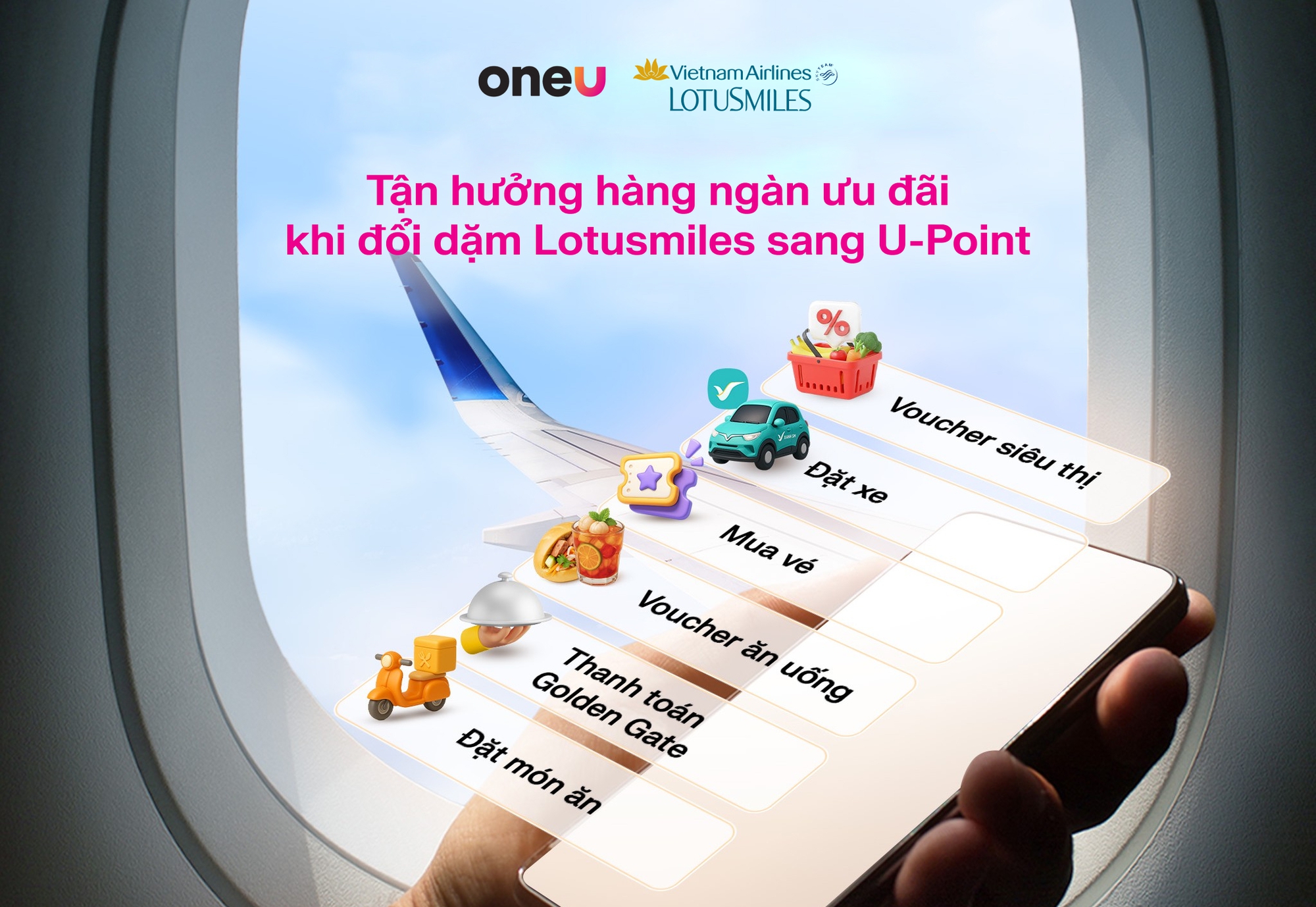 OneU bắt tay Lotusmiles, mở đầu năm mới cho khách hàng bằng nhiều ưu đãi bay hấp dẫn- Ảnh 1.