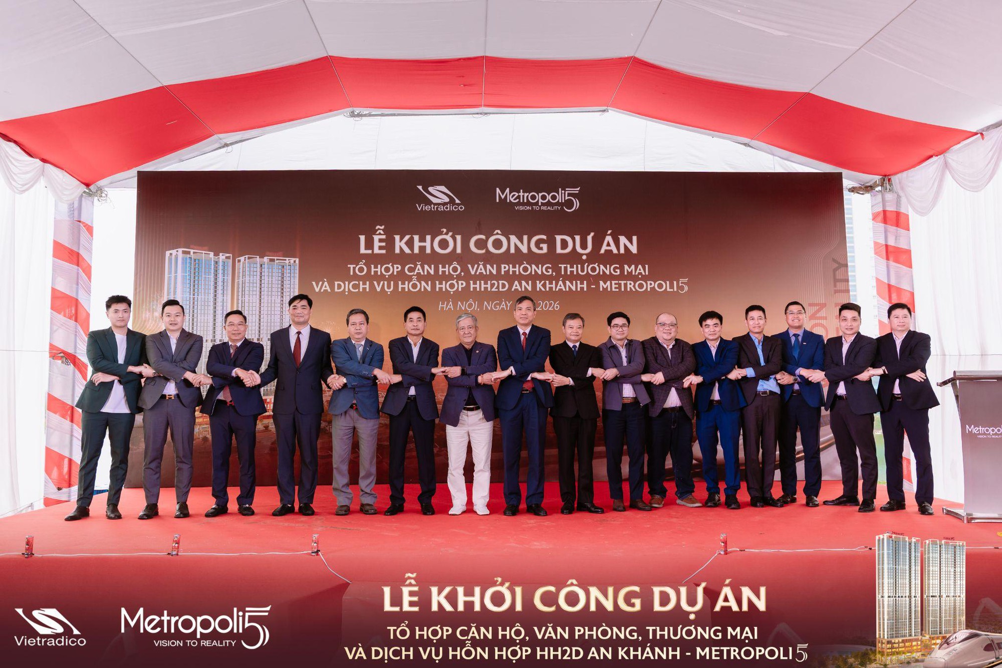 Metropoli5 chính thức khởi công, đón sóng tuyến Metro số 5 - Ảnh 2.