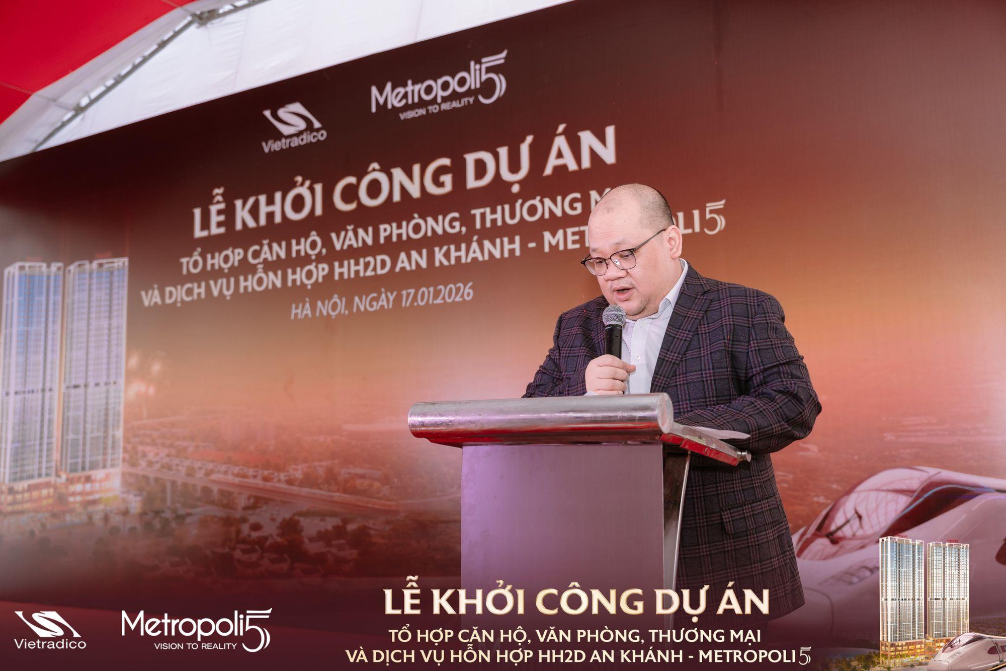 Metropoli5 chính thức khởi công, đón sóng tuyến Metro số 5 - Ảnh 3.