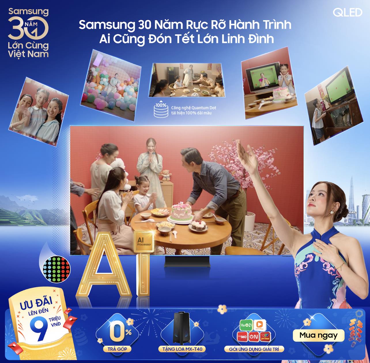 Mua combo AI TV, nhận quà Tết lớn từ Samsung- Ảnh 4.