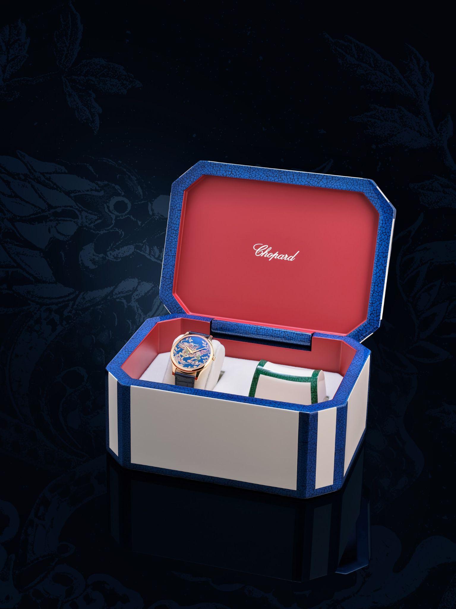 Chopard Long Mã: Đồng hồ Thuỵ Sĩ bắt tay sơn mài Việt - Ảnh 3.