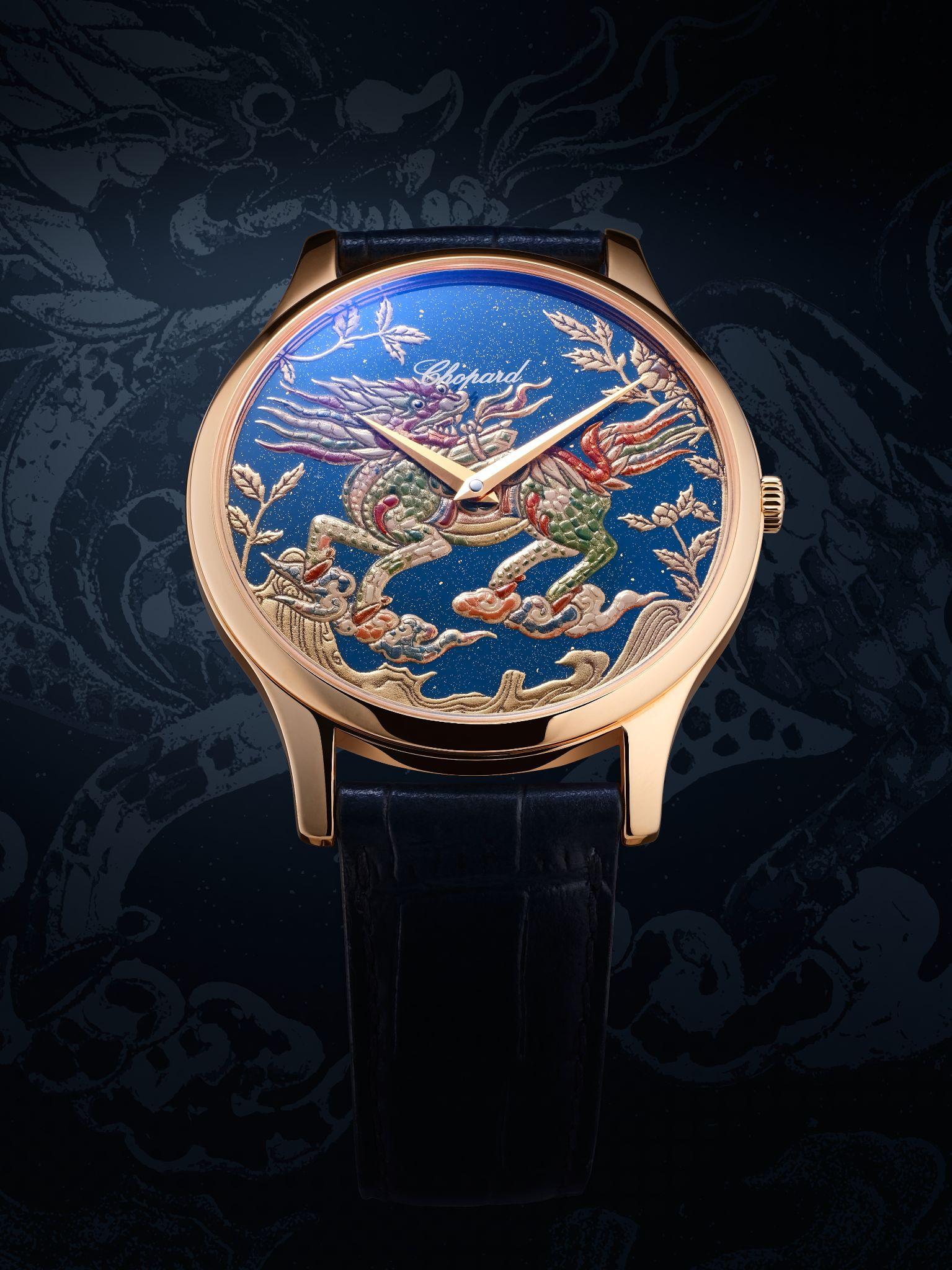 Chopard Long Mã: Đồng hồ Thuỵ Sĩ bắt tay sơn mài Việt - Ảnh 4.