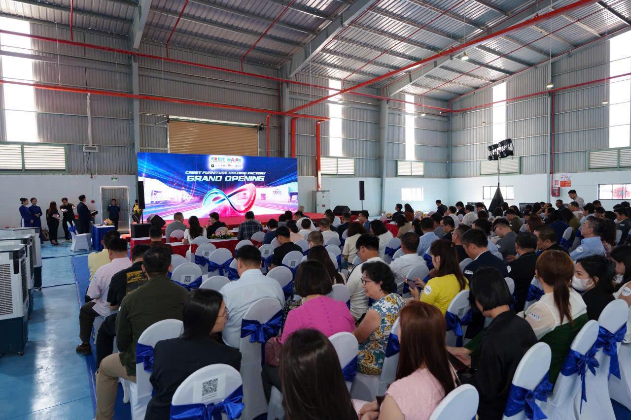 Crest Furniture khánh thành nhà máy và ký kết hợp tác chiến lược- Ảnh 1. Crest Furniture khánh thành nhà máy và ký kết hợp tác chiến lược- Ảnh 1.