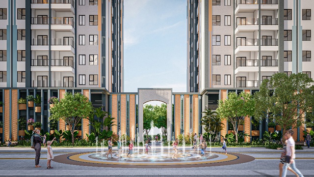 NOXH thuộc khu Thiết chế Công đoàn KCN Bá Thiện mang tên Flora Cera Garden- Ảnh 2.