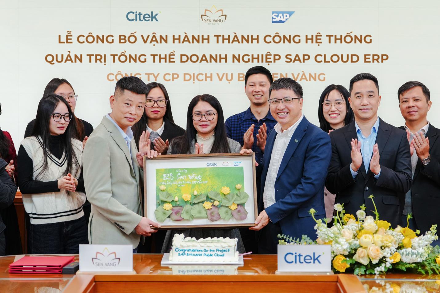 B2B Sen Vàng, Citek công bố vận hành thành công hệ thống quản trị SAP Cloud ERP- Ảnh 1.