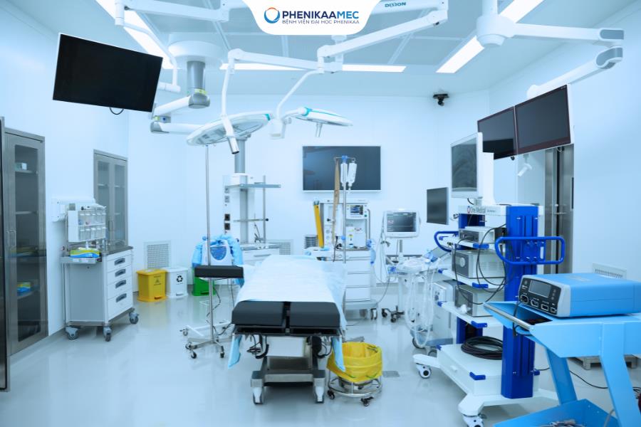 Hệ thống trang thiết bị hiện đại tại Trung tâm Y học bào thai PhenikaaMec