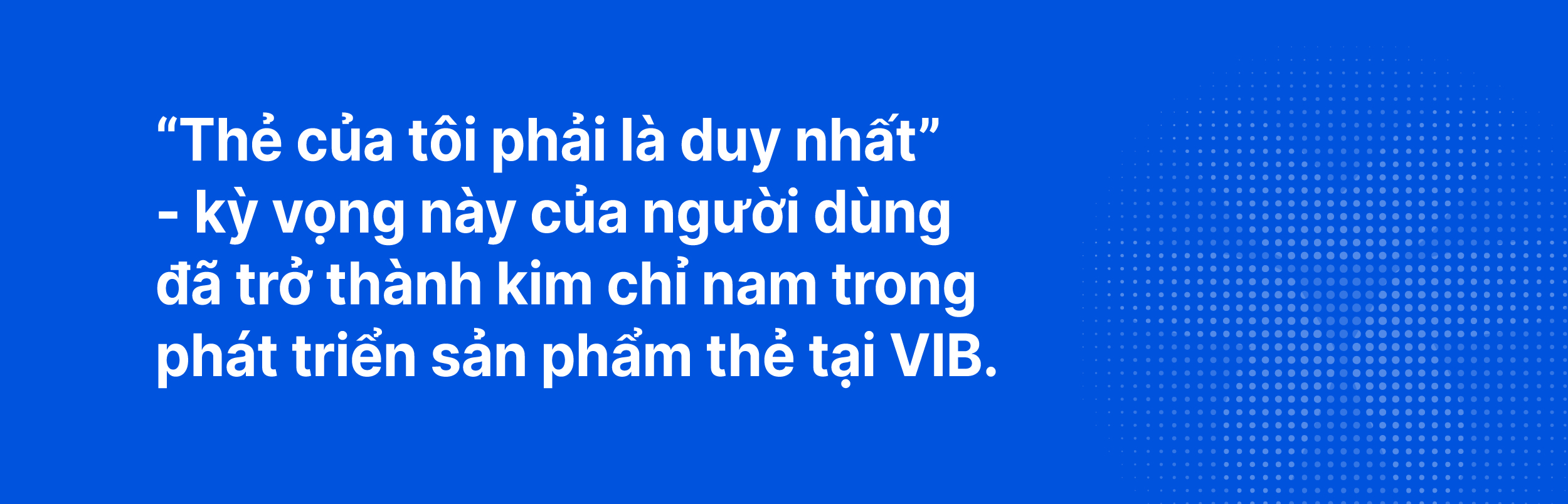 Thẻ VIB - Khẳng định vị thế và vai trò định hình xu thế mới- Ảnh 10. Thẻ VIB - Khẳng định vị thế và vai trò định hình xu thế mới- Ảnh 10.