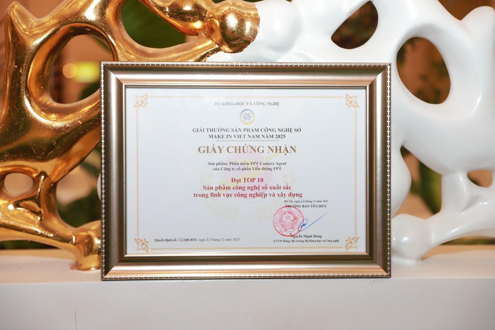 Fpt Camera Agent Được Vinh Danh Tại Giải Thưởng Make In Việt Nam 2025- Ảnh 2.