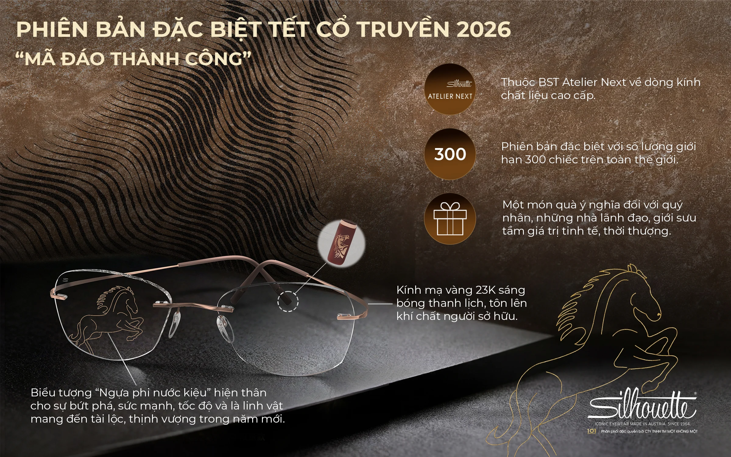 Gọng kính mắt Silhouette phiên bản giới hạn “Mã đáo thành công” từ góc nhìn của Chuyên gia- Ảnh 2.