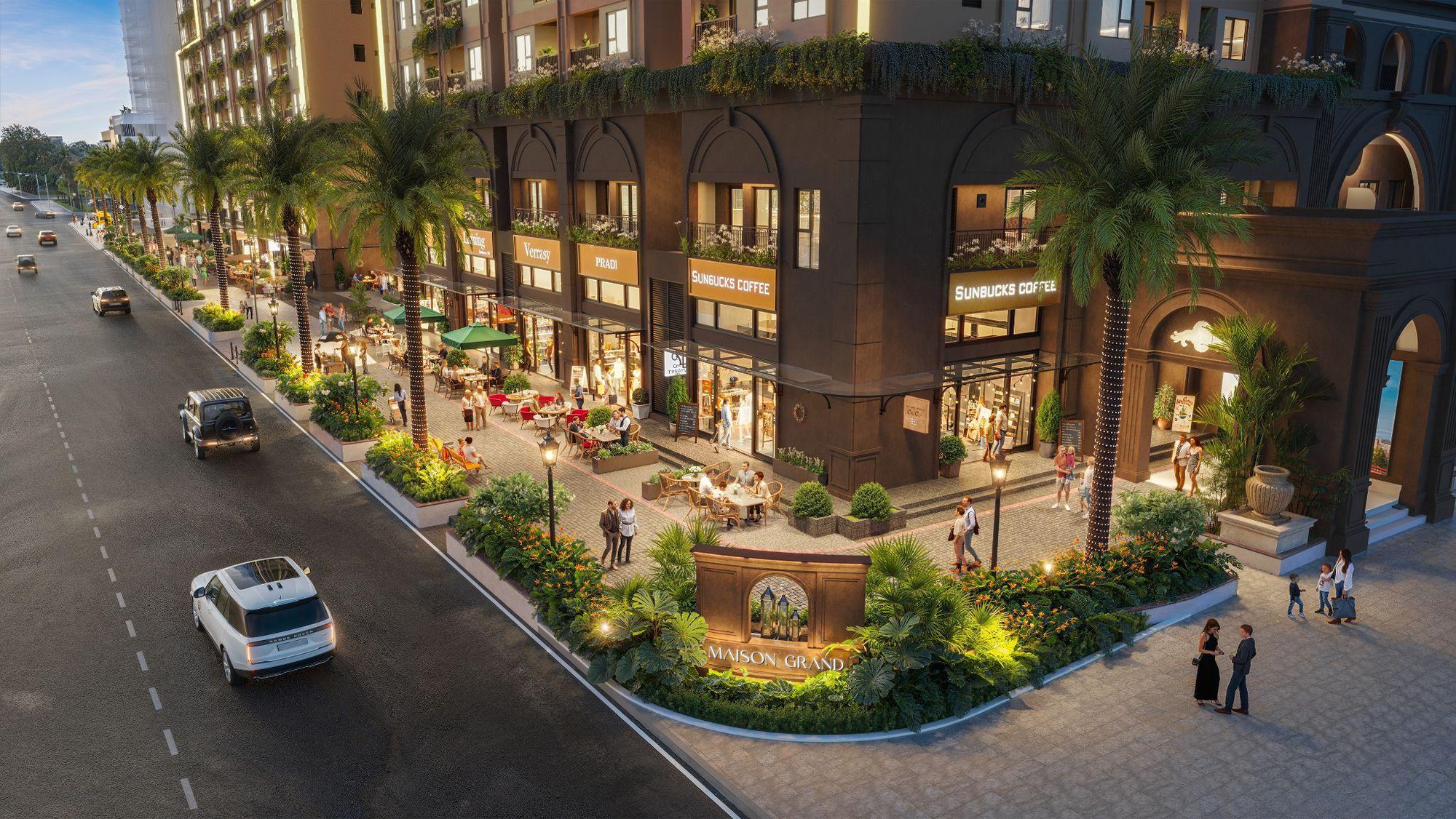 Kiều hối tăng mạnh: Nhà đầu tư BĐS ưu tiên dự án pháp lý rõ ràng - Ảnh 2. Shophouse tại Maison Grand hút giới đầu tư sở hữu vị trí đắc địa