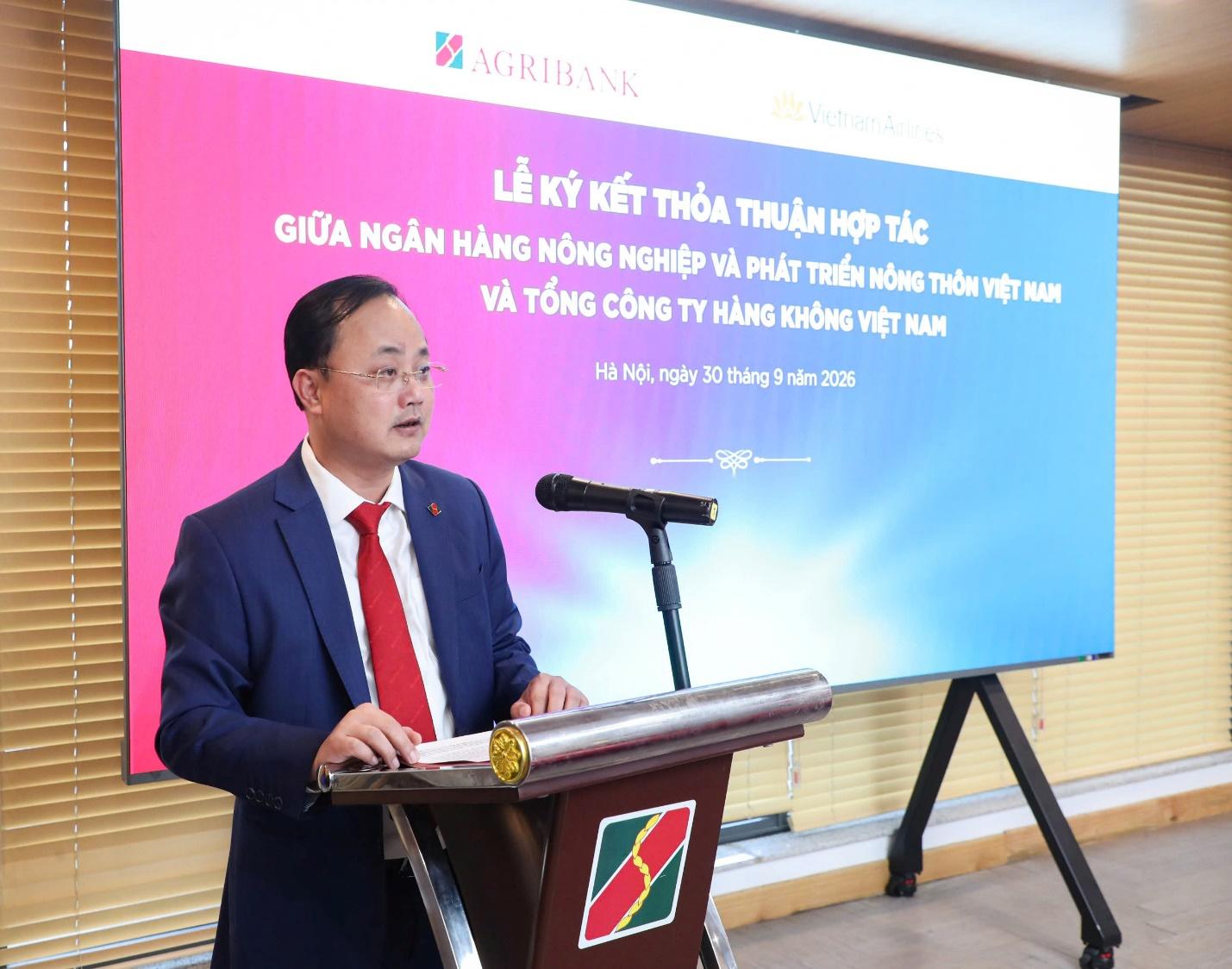 Agribank và Vietnam Airlines ký kết Thỏa thuận hợp tác toàn diện- Ảnh 1. Agribank và Vietnam Airlines ký kết Thỏa thuận hợp tác toàn diện- Ảnh 1.