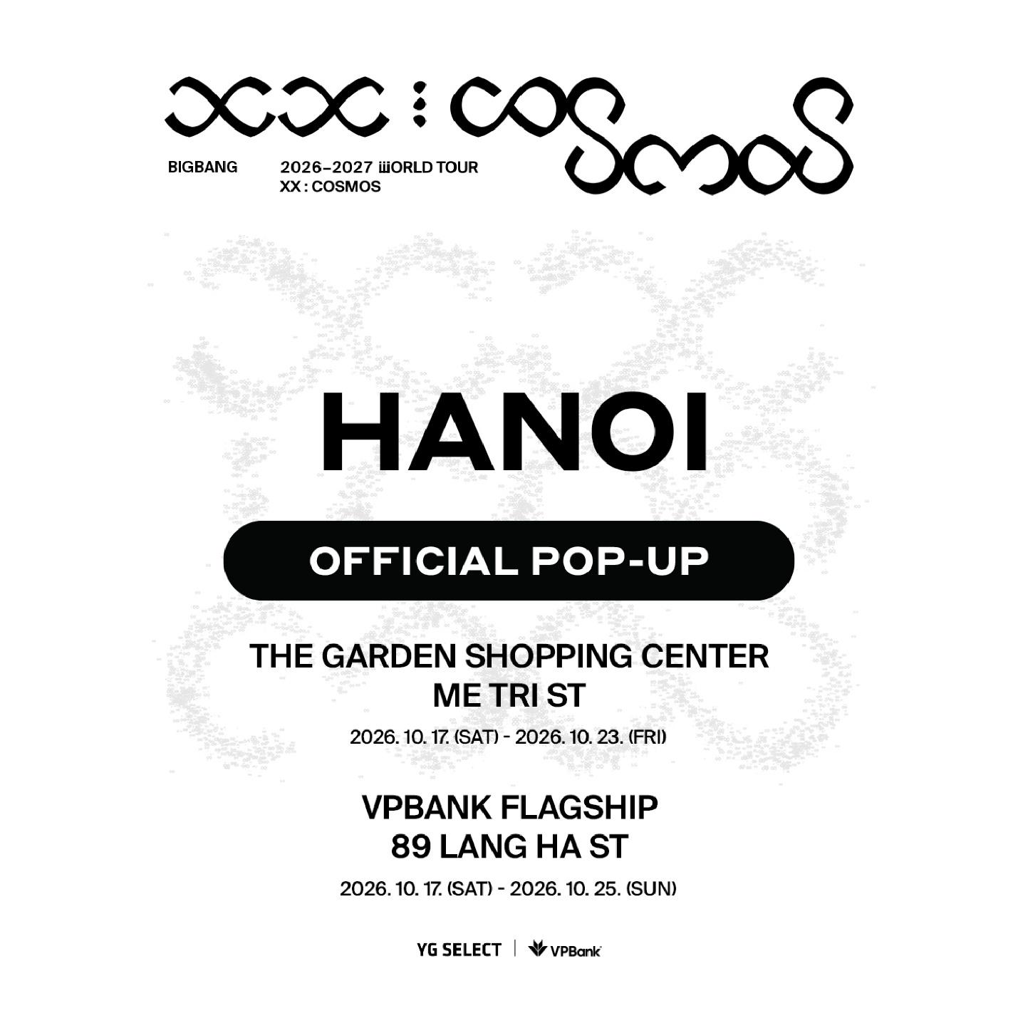 ‏VPBank đưa Official Pop-up BIGBANG 2026-2027 WORLD TOUR đến Hà Nội trước hai đêm Mỹ Đình‏- Ảnh 1.