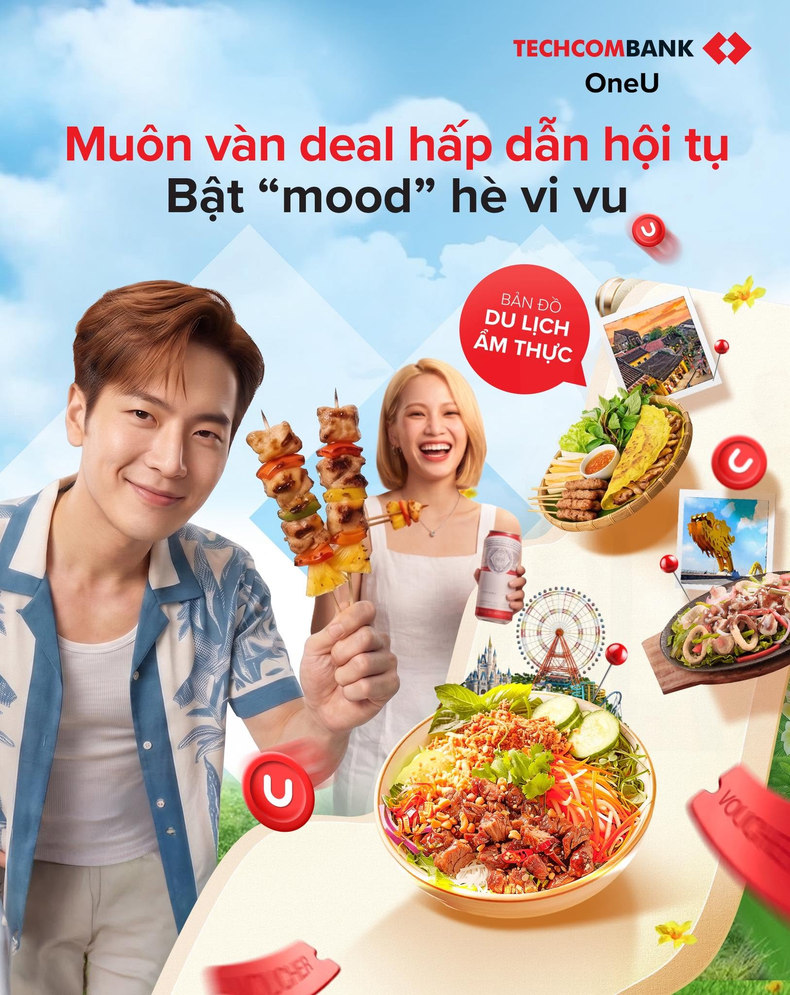 Techcombank OneU đồng hành cùng hơn 25 triệu khách hàng khám phá Việt Nam rực rỡ - Ảnh 1.