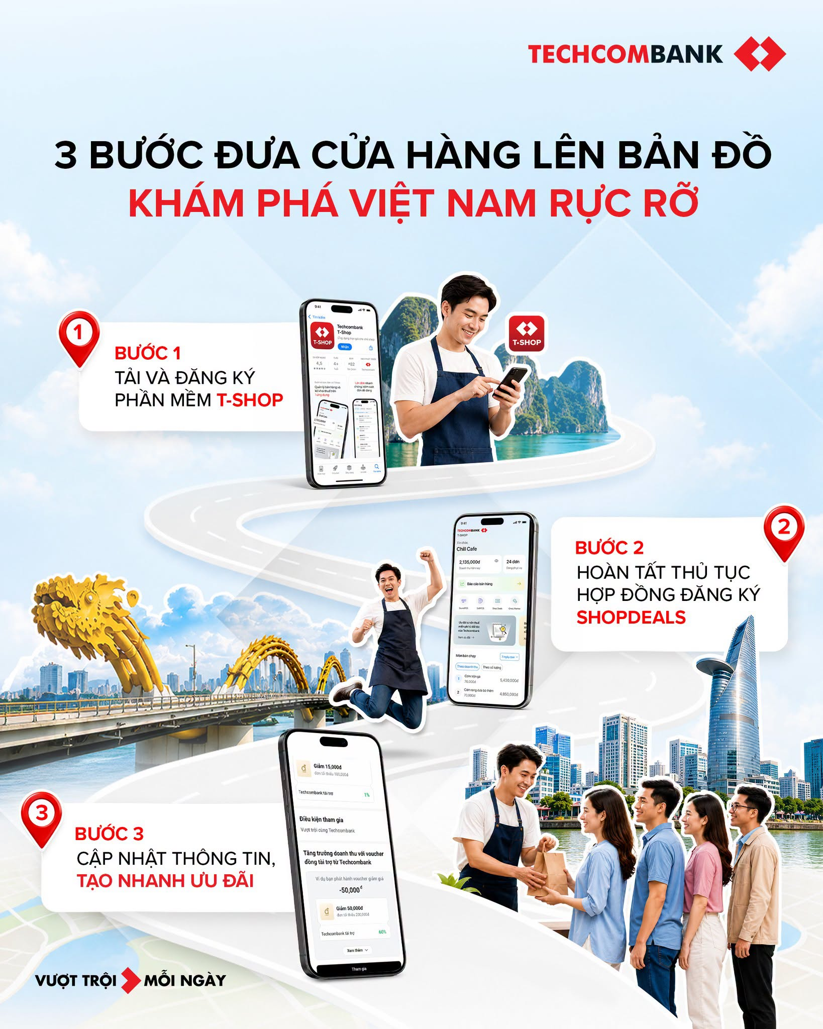 Techcombank OneU đồng hành cùng hơn 25 triệu khách hàng khám phá Việt Nam rực rỡ - Ảnh 2.