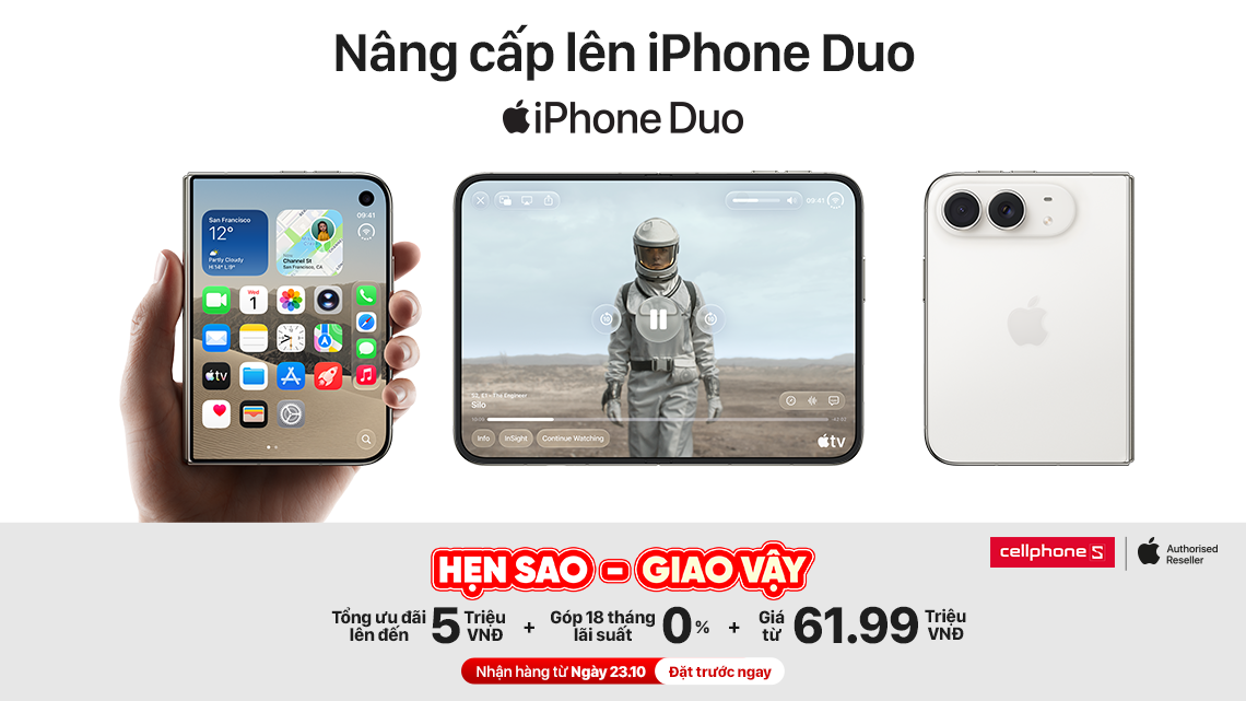 ‏Đặt trước iPhone Duo chính hãng, ưu đãi đến 5 triệu‏- Ảnh 1.