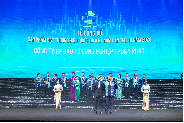 THUAN PHAT INC tự hào sản phẩm đạt Thương hiệu Quốc gia Việt Nam 2026- Ảnh 2.