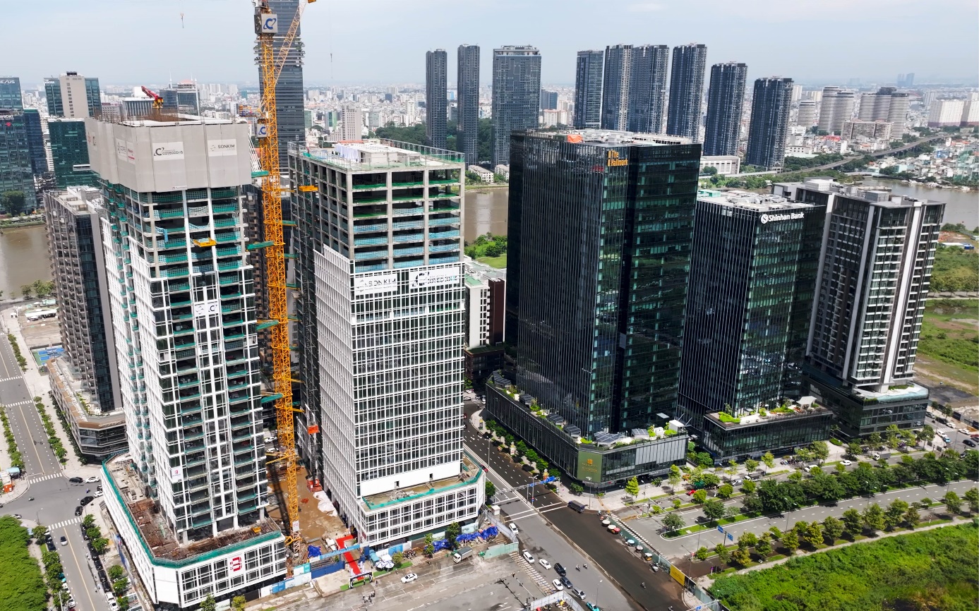 The OpusK chính thức cất nóc, hoàn thiện mảnh ghép cuối cùng của The Metropole Thủ Thiêm - Ảnh 3. The OpusK chính thức cất nóc, hoàn thiện mảnh ghép cuối cùng của The Metropole Thủ Thiêm - Ảnh 3.
