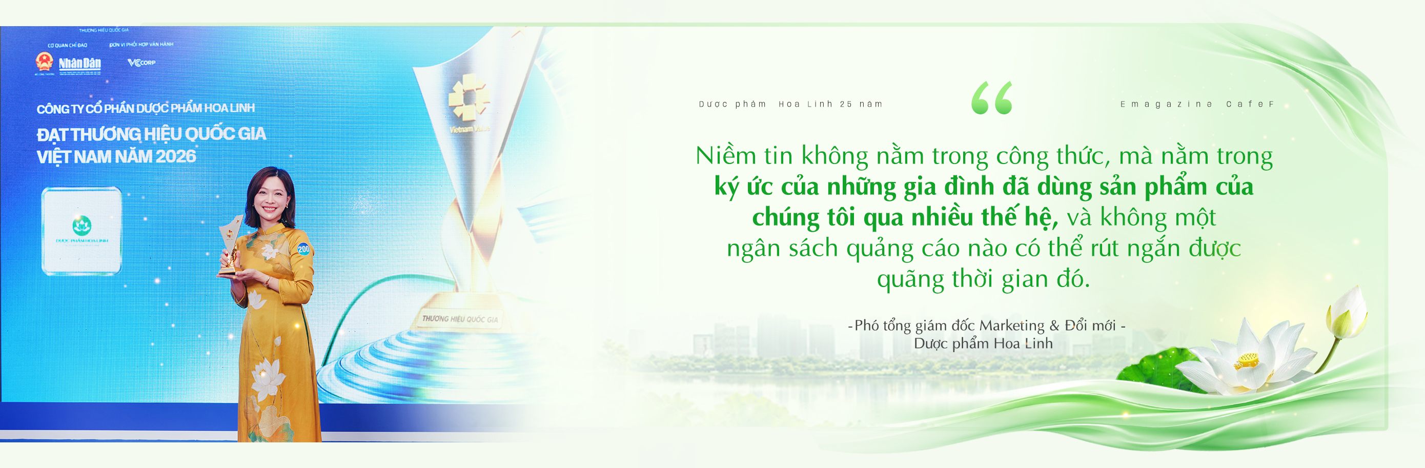 Dược phẩm Hoa Linh: 25 năm Sen trắng vững tâm, nâng tầm chất sống Việt- Ảnh 4. Dược phẩm Hoa Linh: 25 năm Sen trắng vững tâm, nâng tầm chất sống Việt- Ảnh 4.