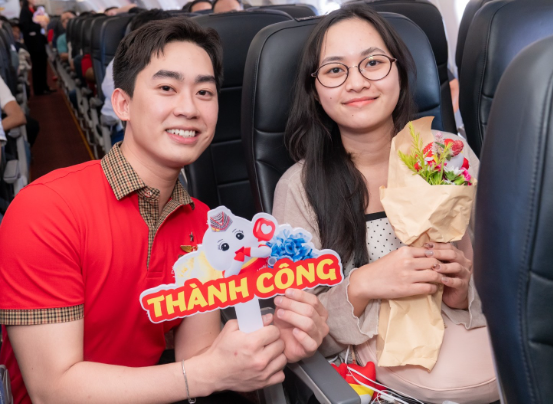 Cùng Vietjet trao gửi ngọt ngào đến một nửa xinh đẹp của thế giới nhân ngày 20/10- Ảnh 2. Cùng Vietjet trao gửi ngọt ngào đến một nửa xinh đẹp của thế giới nhân ngày 20/10- Ảnh 2.