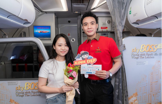 Cùng Vietjet trao gửi ngọt ngào đến một nửa xinh đẹp của thế giới nhân ngày 20/10- Ảnh 4. Cùng Vietjet trao gửi ngọt ngào đến một nửa xinh đẹp của thế giới nhân ngày 20/10- Ảnh 4.