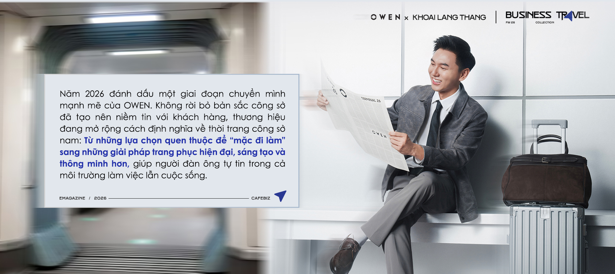 OWEN x Khoai Lang Thang: Màn collab mãn nhãn khi phong cách công sở bắt nhịp tinh thần dịch chuyển - Ảnh 2. OWEN x Khoai Lang Thang: Màn collab mãn nhãn khi phong cách công sở bắt nhịp tinh thần dịch chuyển - Ảnh 2.
