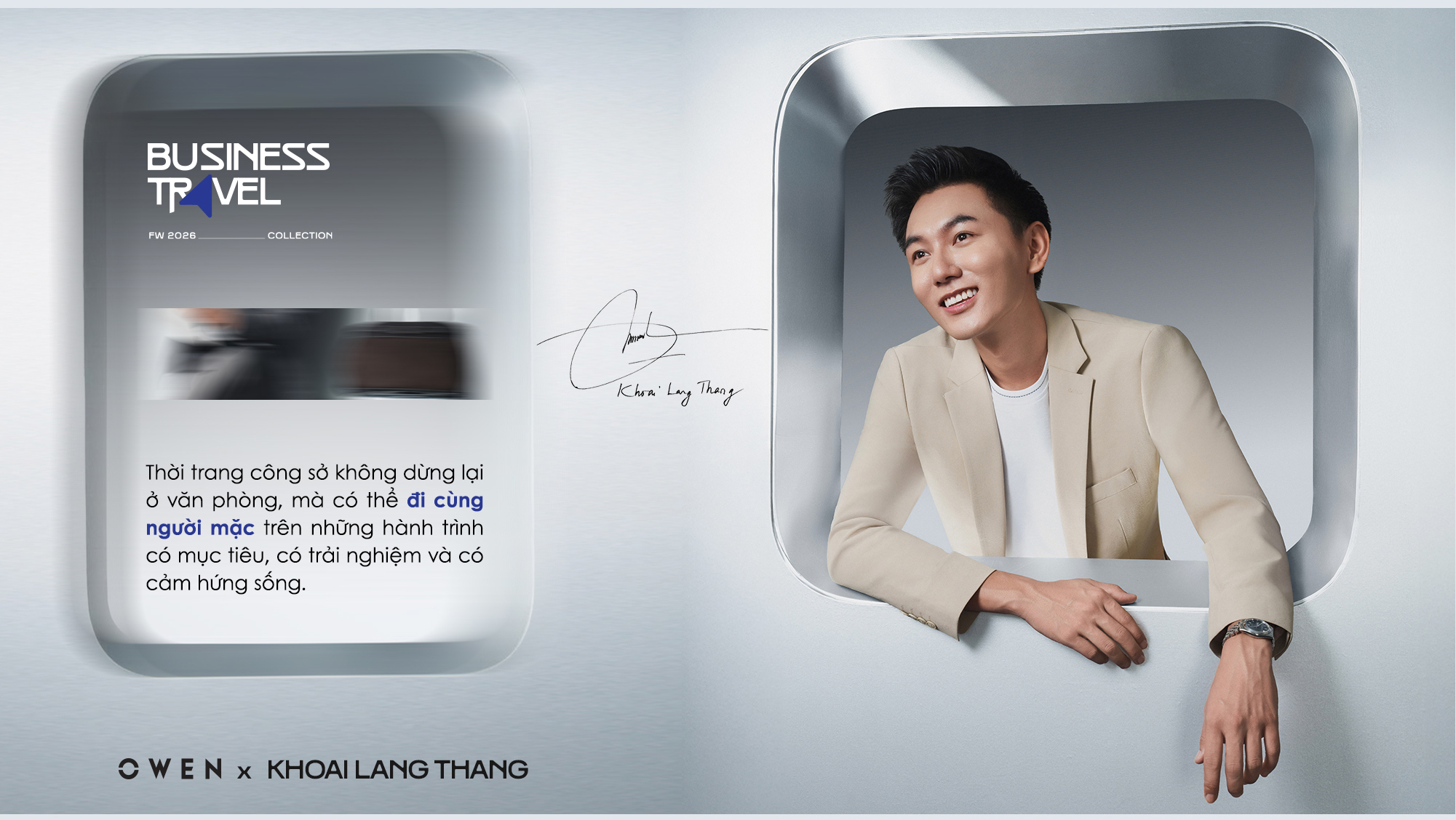 OWEN x Khoai Lang Thang: Màn collab mãn nhãn khi phong cách công sở bắt nhịp tinh thần dịch chuyển - Ảnh 6. OWEN x Khoai Lang Thang: Màn collab mãn nhãn khi phong cách công sở bắt nhịp tinh thần dịch chuyển - Ảnh 6.